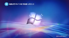 电脑公司win7 64位优质普通版v2021.11